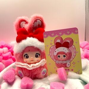 Nommi Baby Sweetheart Bunny “Strawberry Cream”